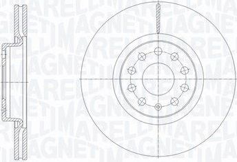 Тормозной диск Magneti Marelli. Артикул 361302040126