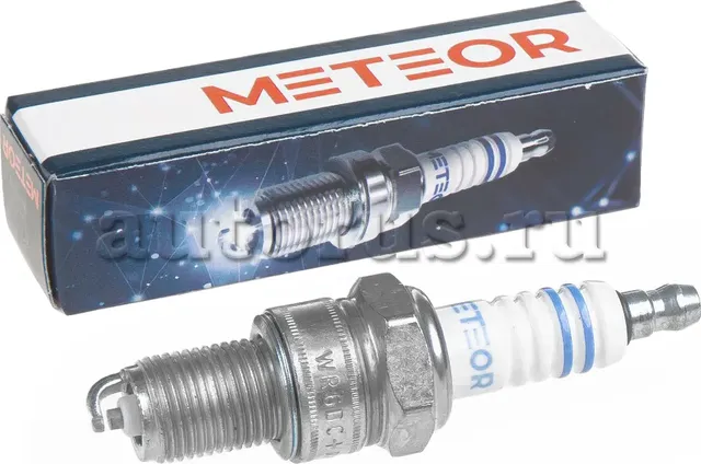 Свеча зажигания blue line (WR6DC+)(BOSCH 0242240592) никель-иттрий (Meteor) Meteor. Артикул sa212