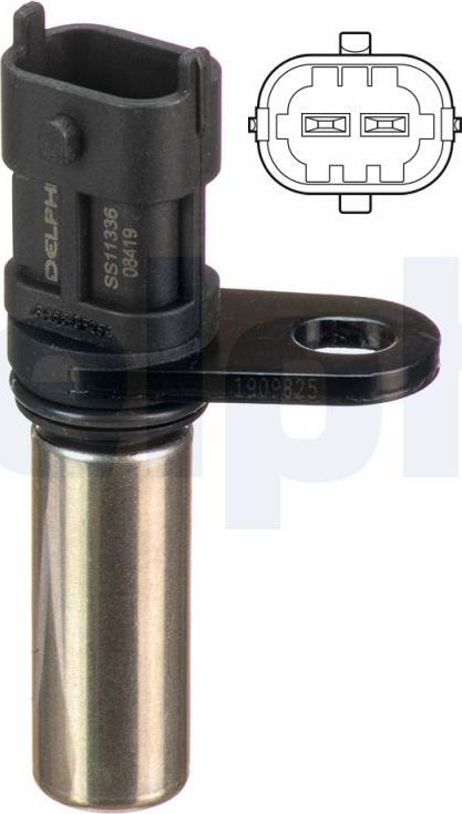 Датчик положения коленвала Delphi. Артикул SS11336