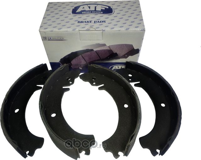 Колодки заднего тормоза ATF ВАЗ 2101-07, Нива, Шевроле-Нива (2101-3502090) ATF. Артикул 2101BS