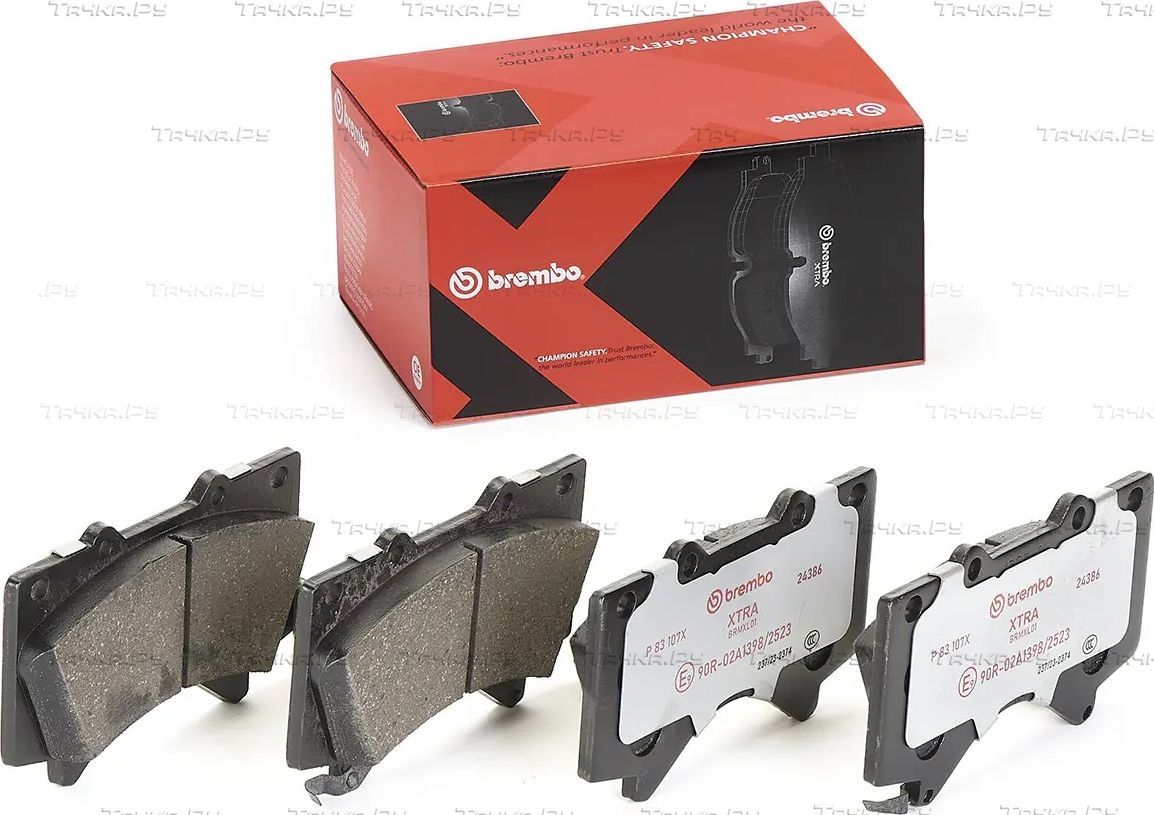 Тормозные колодки Brembo XTRA LINE для Lexus LX 570 2007-2021. Артикул P 83 107X