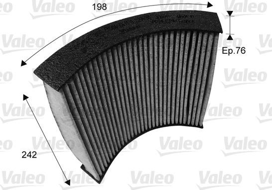 Салонный фильтр Valeo Protect для BMW 4 F32/F33/F36 2013-2026. Артикул 715719