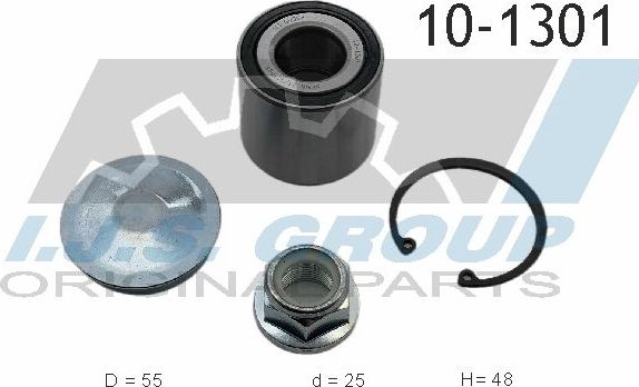 Ступичный подшипник (комплект) IJS Group. Артикул 10-1301