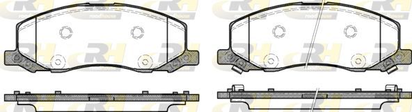 Тормозные колодки RoadHouse. Артикул 21386.02