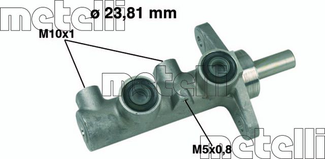 Тормозной цилиндр главный Metelli (алюминий) для Honda CR-V II 2002-2006. Артикул 05-0330