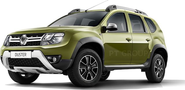 Накладка PT Group на крылья (8 шт) (ABS) для Renault Duster I рестайлинг 2015-2020. Артикул RDU113402