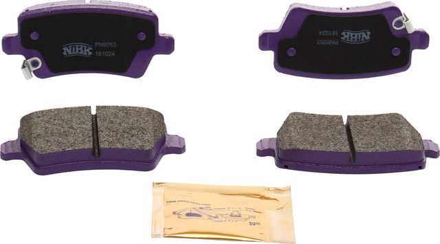 Тормозные колодки NiBK. Артикул PN6053