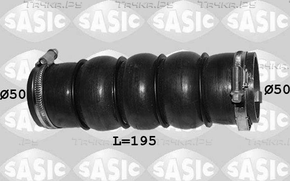 Патрубок интеркулера Sasic для Peugeot 3008 I 2009-2016. Артикул 3330052