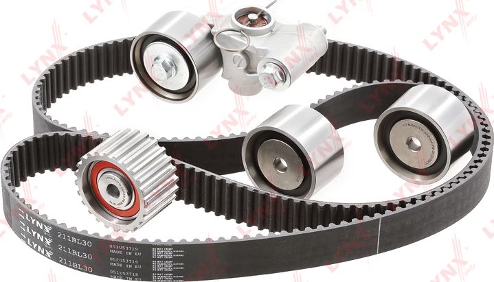 Ремень ГРМ с роликами (комплект) LYNXauto. Артикул PK-1183