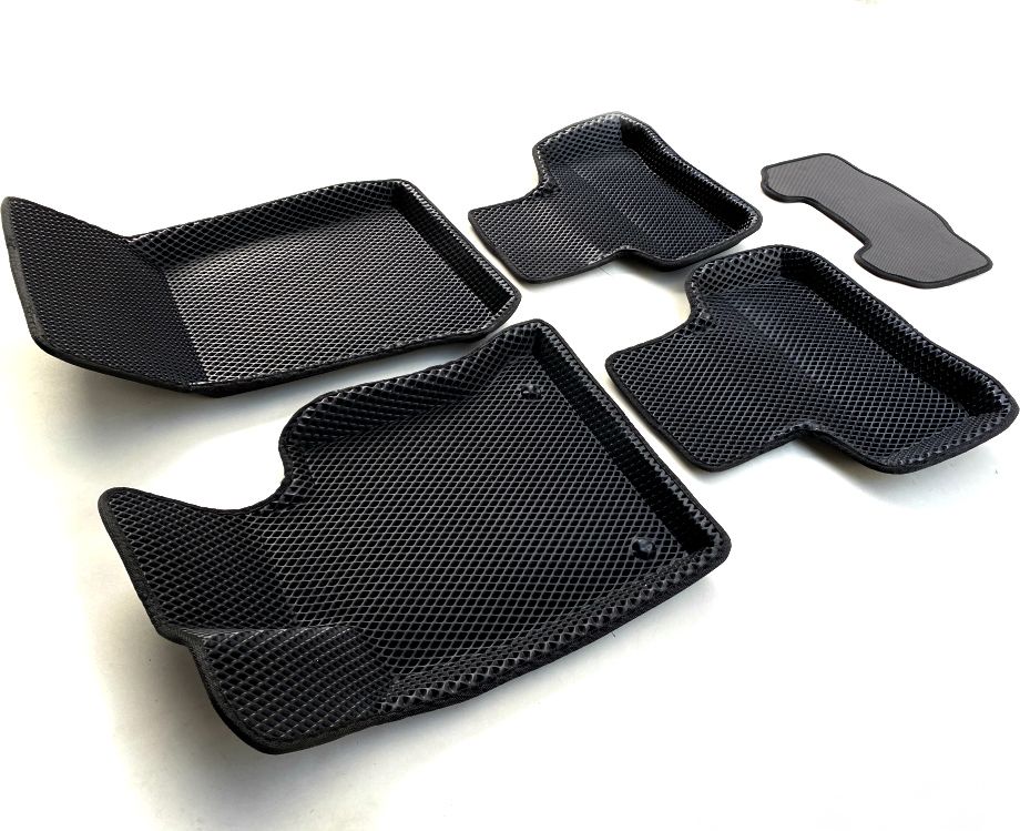 Коврики Euromat 3D EVA для салона Mercedes-Benz GLK-Класс X204 2008-2015. Артикул EM3DEVA-003511