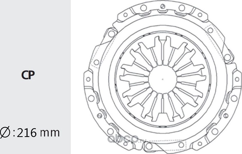 Корзина сцепления MITSUBISHI Galant (96-) VALEO PHC Valeo. Артикул MTC29
