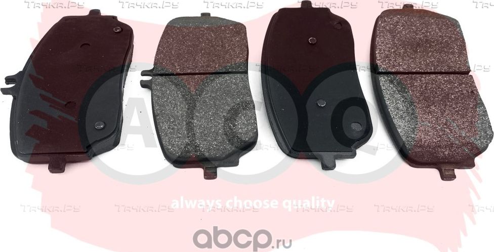 КОЛОДКИ ТОРМОЗНЫЕ ДИСКОВЫЕ, КОМПЛЕКТ (ACQ). Артикул ANE3802