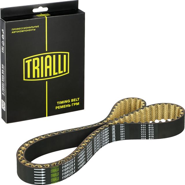 Ремень ГРМ Trialli (HNBR (Hydrierter Acryl-Nitril-Butadien-Kautschuk)). Артикул GB 8832