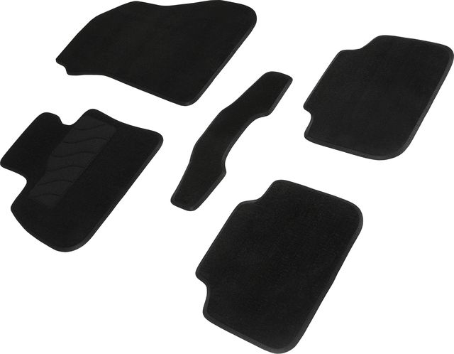 Коврики текстильные Seintex на нескользящей основе для салона BMW X2 2017-2023. Артикул 90306