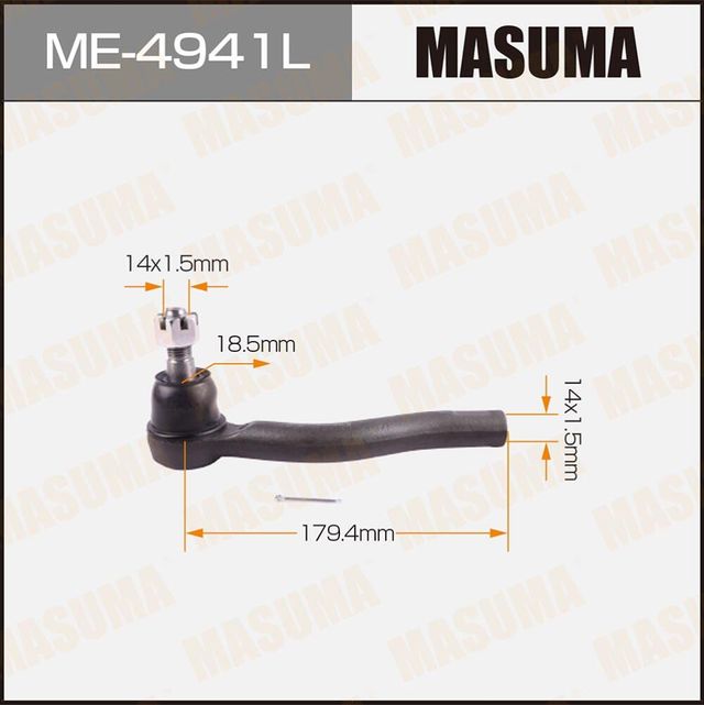 Наконечник рулевой тяги Masuma. Артикул ME-4941L