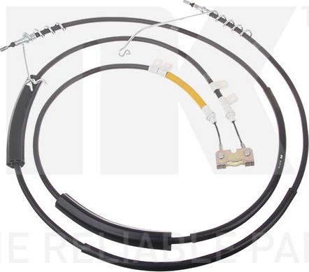Трос ручника (тросик ручного тормоза) NK правый/левый для Ford Transit Connect I 2002-2013. Артикул 9025119