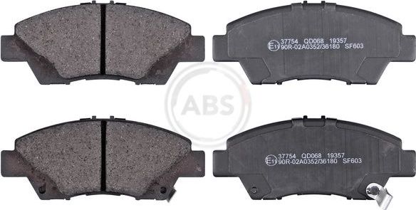 Тормозные колодки ABS передние для Honda Jazz IV 2020-2026. Артикул 37754