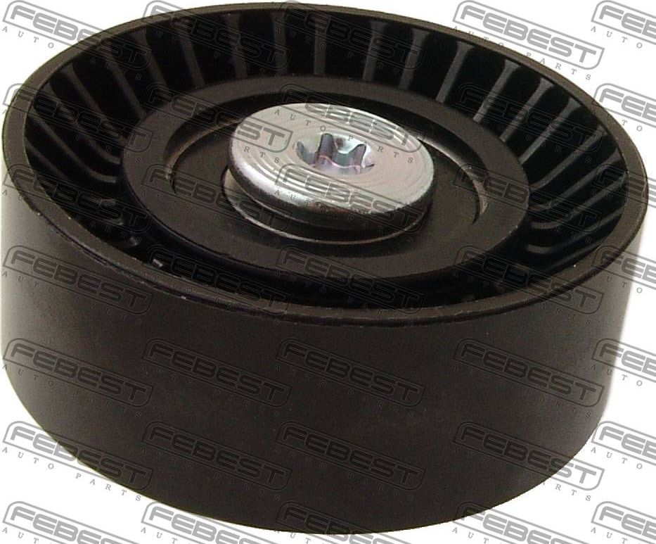 Направляющий (ведущий) ролик приводного поликлинового ремня Febest. Артикул 1488-002