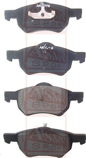 Тормозные колодки Akyoto Packing AKYOTO передние для Chrysler Voyager IV 2000-2008. Артикул AKD-20103