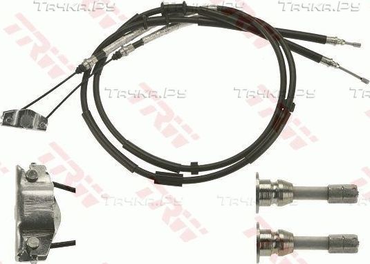 Трос ручника (тросик ручного тормоза) TRW. Артикул GCH432
