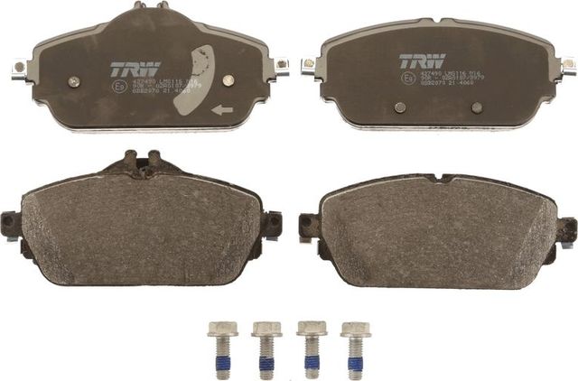 Тормозные колодки TRW передние для Mercedes-Benz E-Класс V (W213, S213, C238) 2016-2026. Артикул GDB2070