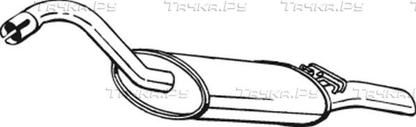 Глушитель Bosal. Артикул 105-017