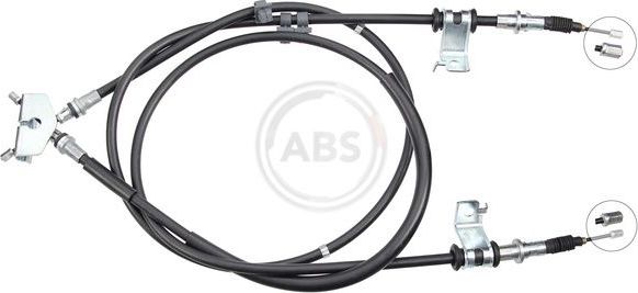 Трос ручника (тросик ручного тормоза) ABS для Ford B-MAX 2012-2018. Артикул K18925