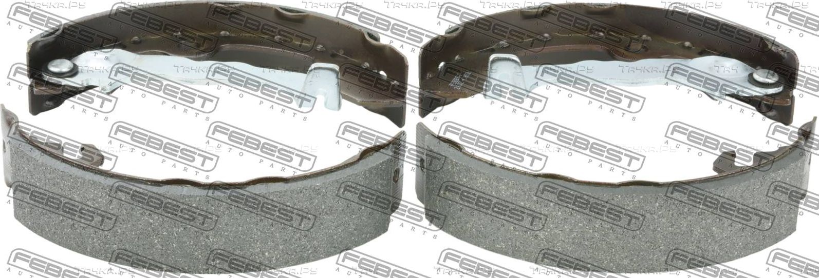 Тормозные колодки Febest. Артикул 2102-CAKR