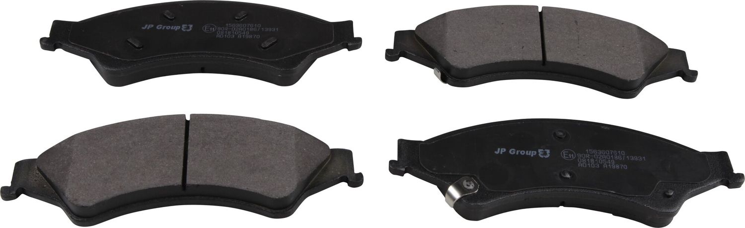 Тормозные колодки JP Group. Артикул 1563607610