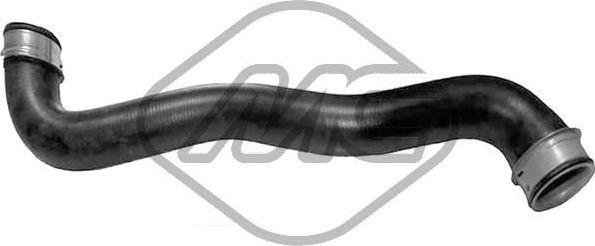 Патрубок радиатора (системы охлаждения) Metalcaucho. Артикул 99158