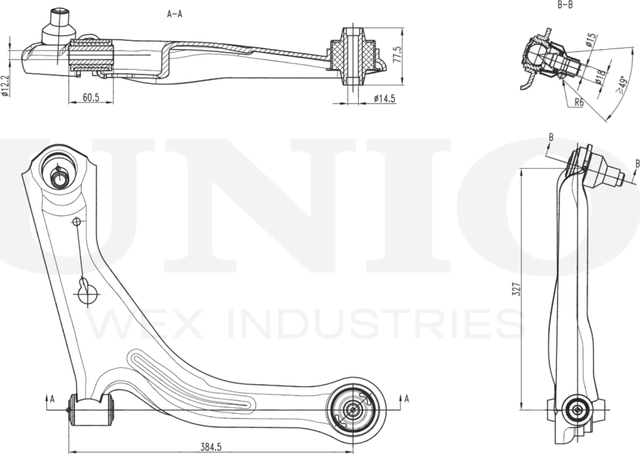 Рычаг подвески (Unio). Артикул SSP-40030