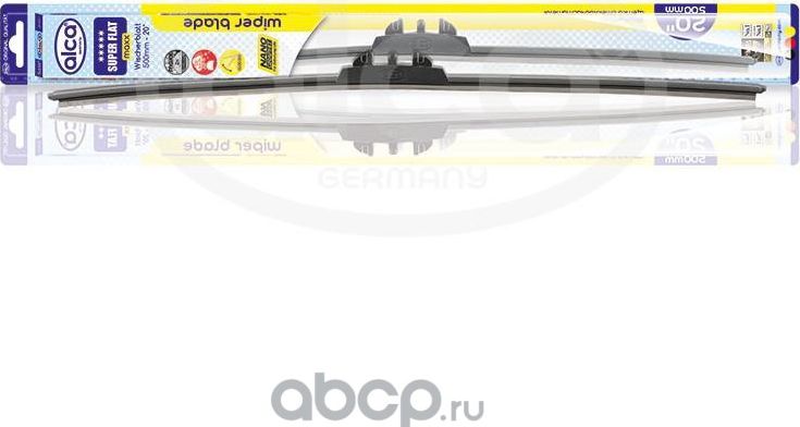 Щетка с/о 40см/16 бескаркасная Alca SuperFlat maxx блистер. Артикул 250160