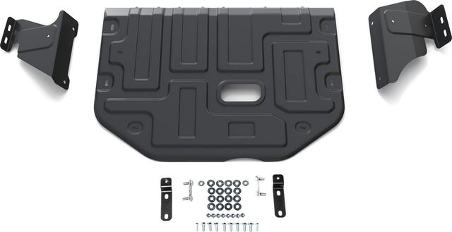 Защита Rival для картера и КПП Ford Tourneo Custom FWD 2012-2018 2017-2026. Артикул 111.1867.1