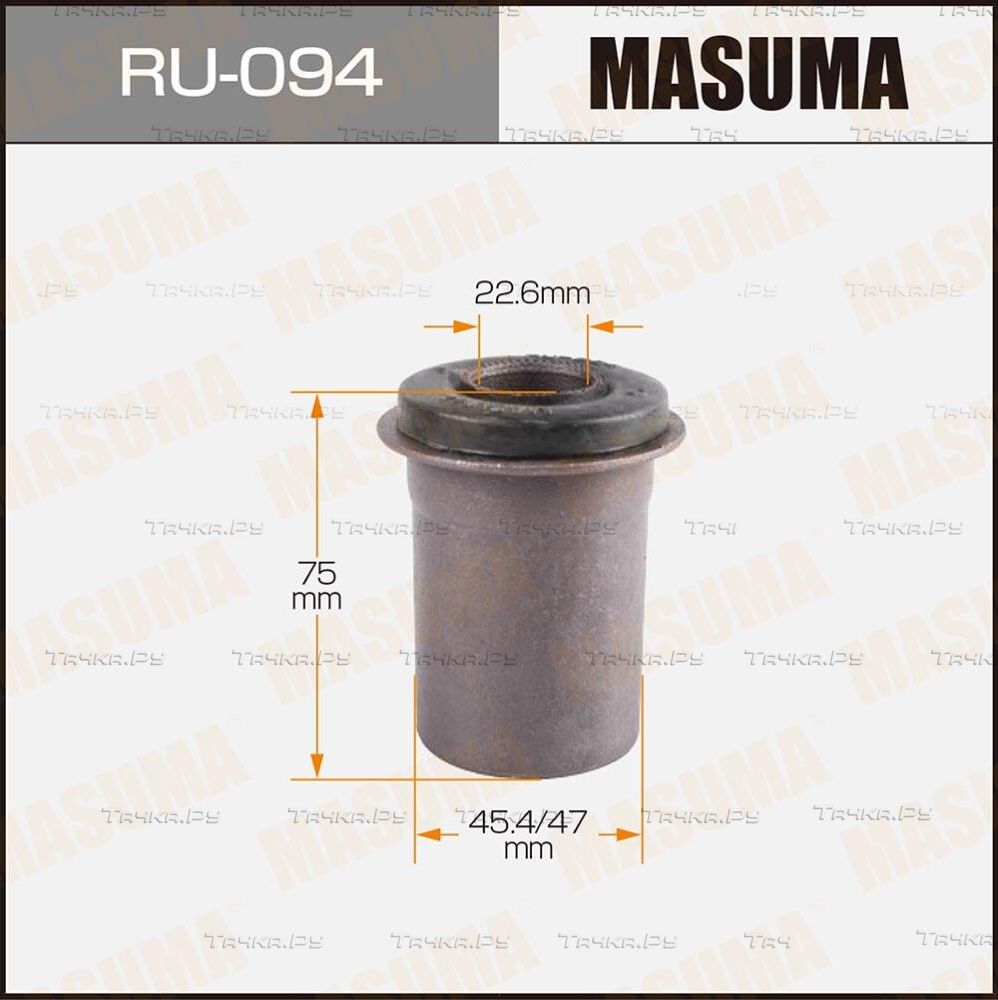 Сайлентблок переднего рычага подвески Masuma правый/левый верхний для Toyota Town Ace III 1992-1995. Артикул RU-094
