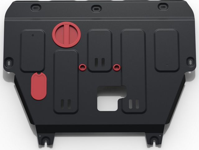 Защита АвтоБРОНЯ для картера и КПП Москвич 3 2022-2026. Артикул 111.09206.1