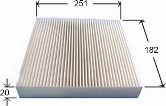 Салонный фильтр JS Asakashi. Артикул AC0156