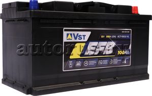 Аккумуляторная батарея V СТАНДАРТ [12V 100Ah 930A) (VST). Артикул 600500093