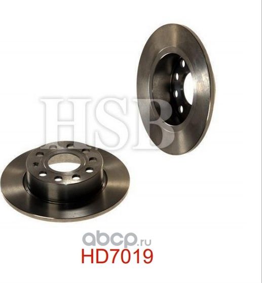 Диск тормозной зад. (HSB). Артикул HD7019