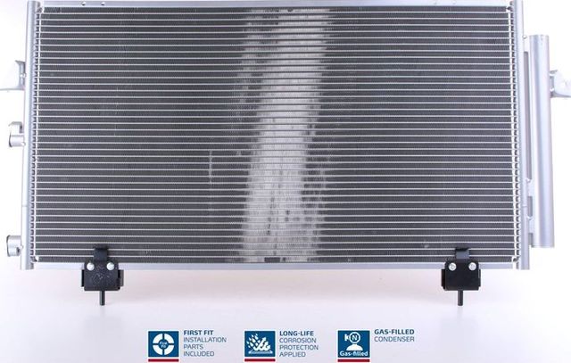 Радиатор кондиционера (конденсатор) Nissens (алюминий) для Toyota RAV4 II (XA20) 2000-2005. Артикул 94741