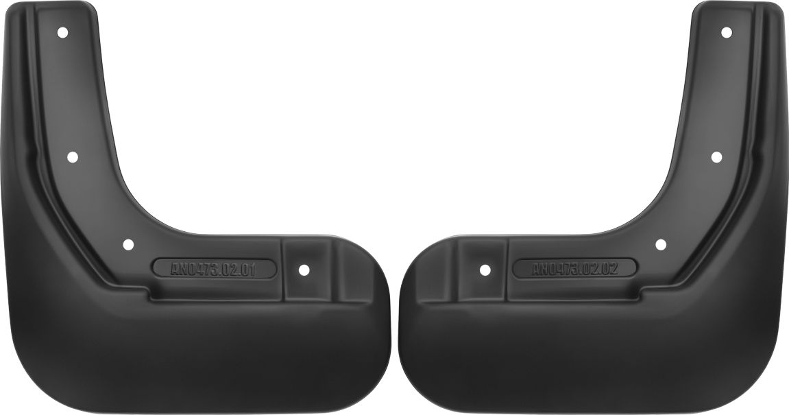 Брызговики REIN Стандарт задняя пара для BAIC U5 Plus 2023-2026. Артикул REIN.AN0473.E0