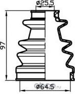 Пыльник привода (ТА), (Trustauto). Артикул TACB1046