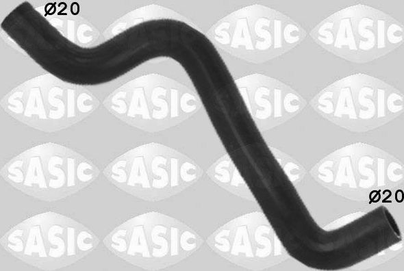Патрубок радиатора (системы охлаждения) Sasic для Opel Meriva A 2003-2010. Артикул 3406364