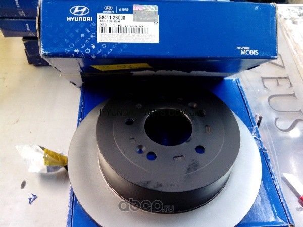 Тормозной диск Hyundai / KIA. Артикул 584112B000