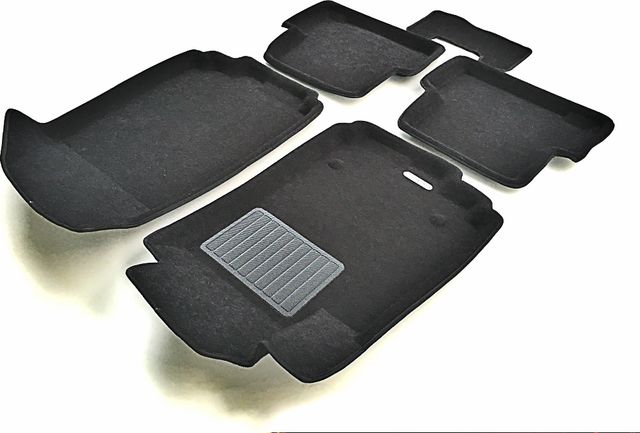 Коврики текстильные Euromat 3D Business для салона Chevrolet Aveo II Sonic 2012-2026. Артикул EMC3D-001501