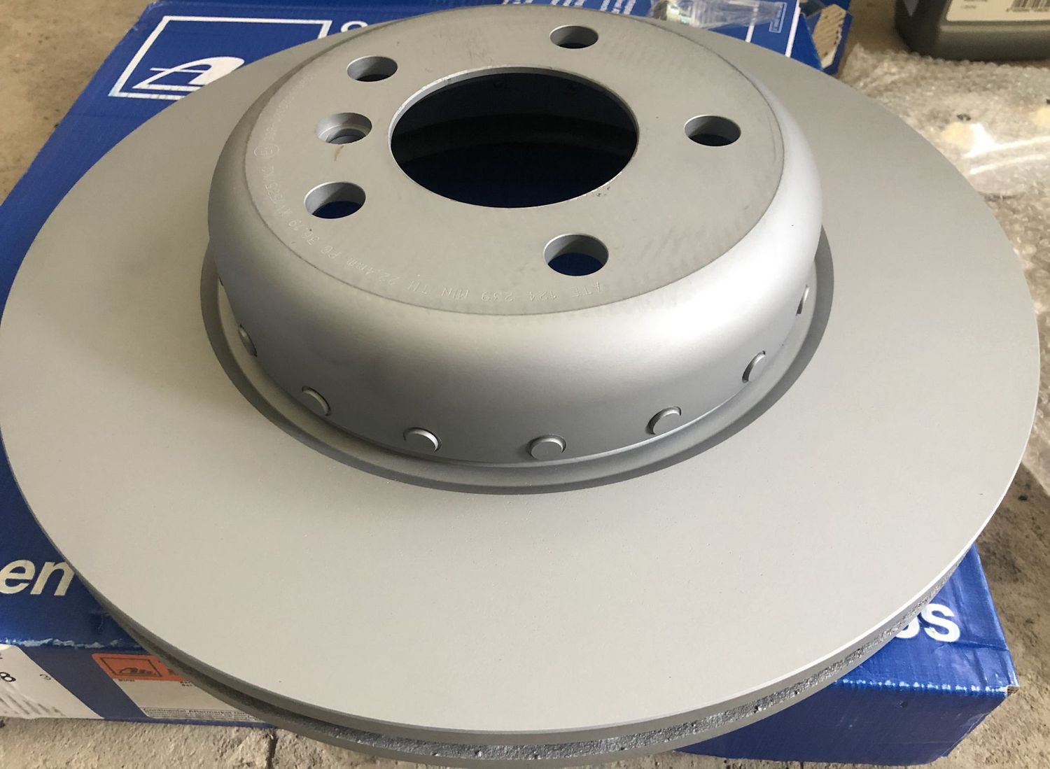 Тормозной диск ATE. Артикул 24.0124-0239.2