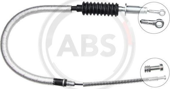 Трос ручника (тросик ручного тормоза) ABS. Артикул K18996