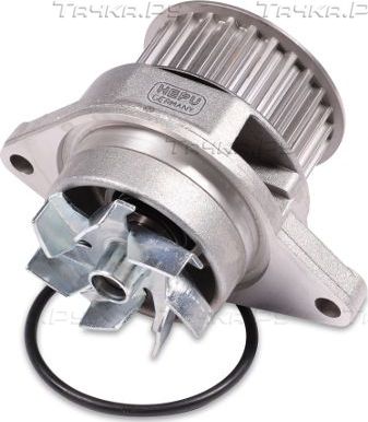 Помпа (водяной насос) Hepu для Volkswagen Polo III 1996-1999. Артикул P556
