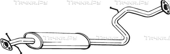Глушитель Bosal для Hyundai Accent I 1999-2000. Артикул 282-055
