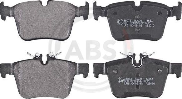 Тормозные колодки ABS. Артикул 35073