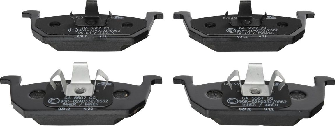 Тормозные колодки ATE. Артикул 13.0460-7335.2